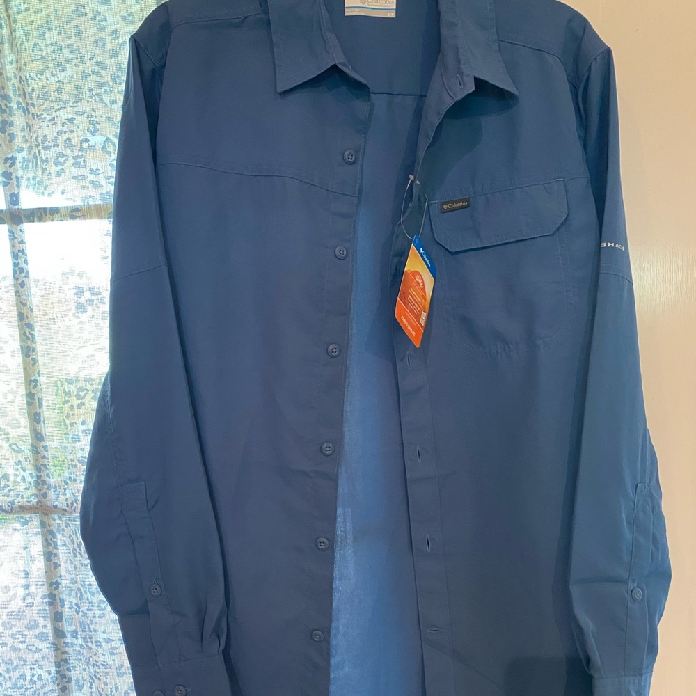 Columbia Long Sleeve Fishing Shirt
